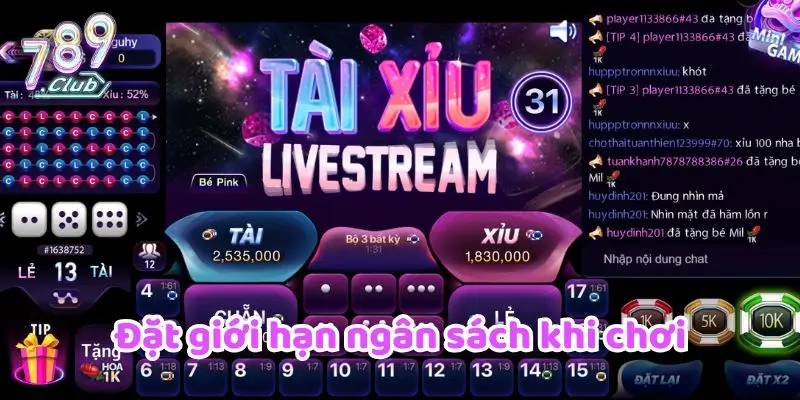 Đặt ra giới hạn khi chơi