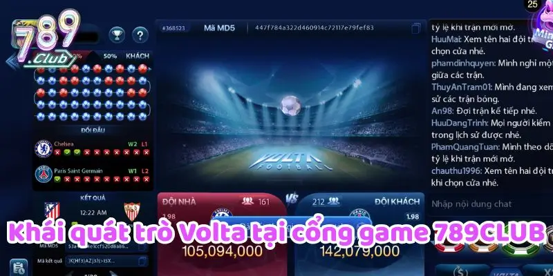 Khái quát trò Volta tại cổng game 789CLUB
