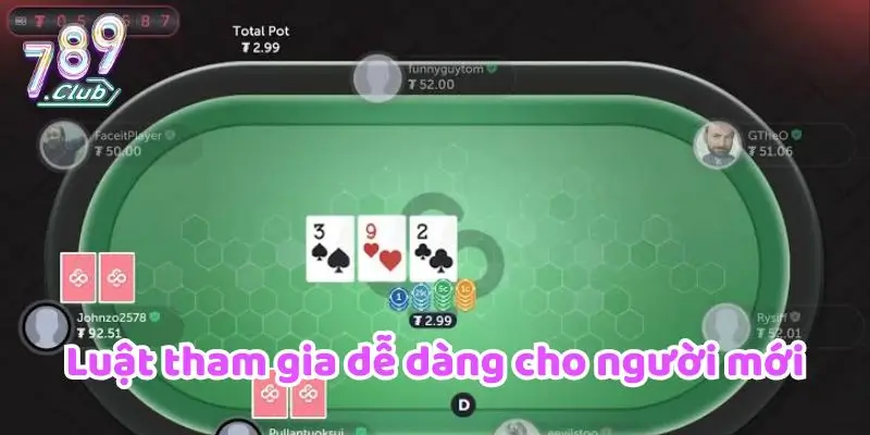 Luật tham gia dễ dàng cho người mới
