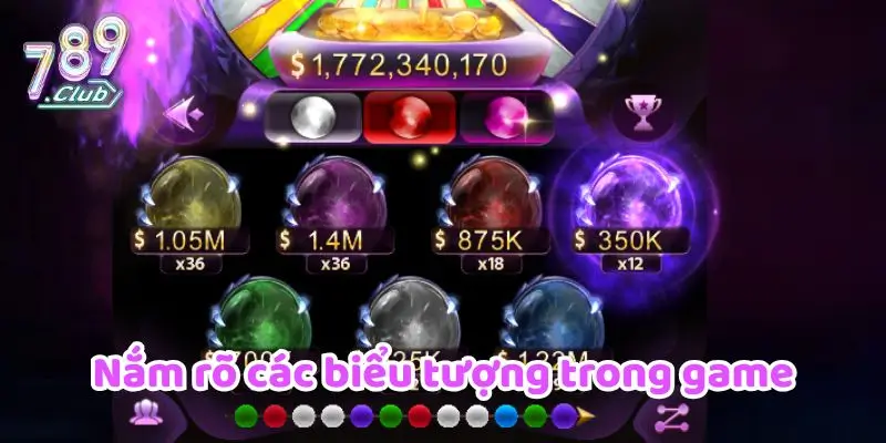 Nắm rõ các biểu tượng trong game